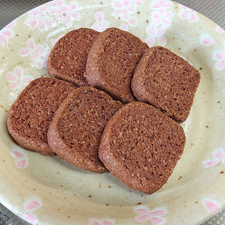 プロテイン入り オートミールチョコクッキー